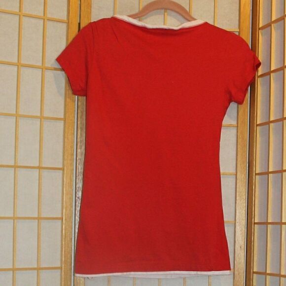 Cleveland Indians Sm Hawaiian V-Neck Tee - Picture 4 of 16